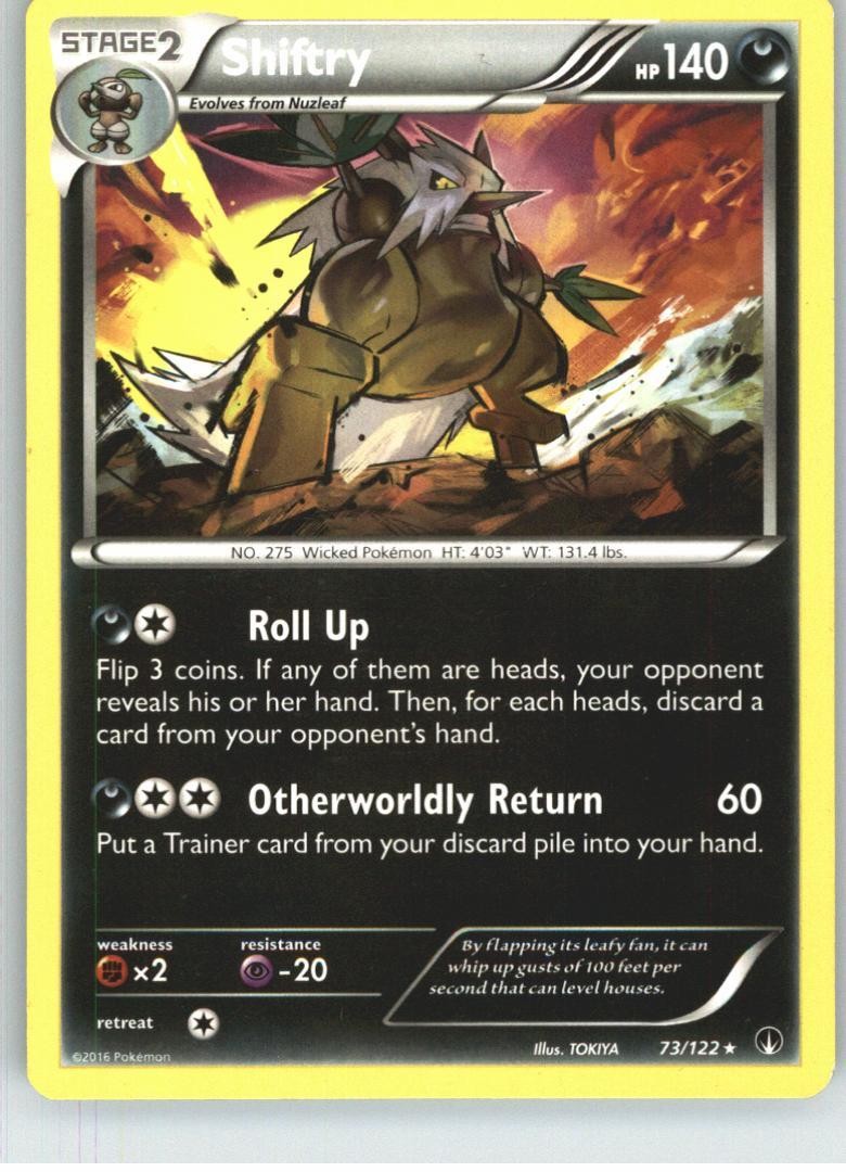Shiftry XY - BREAKpoint [73/122] Rare NM Pokemon
