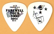 KISS 2000 Farewell Tour Ace Frehley Vintage Guitar Pick - Boston, MA