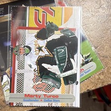 Marty Turco Dallas Stars NHL Ice Hockey Trading Card 2002-03 #330 Lot