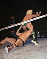 VINTAGE 80’s PRO WRESTLING PHOTOS By The Photographer RIC FLAIR Vs RON GARVIN