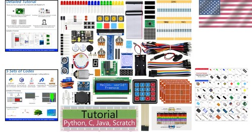Ultimate Raspberry Pi Project Kit: 962-Page Guide & 223 Essential Items Included - Picture 2 of 12