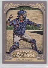 2012 Topps Gypsy Queen Image Variation Mike Napoli (Catcher's Gear) #76 xz4