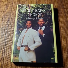 Brody Bates' Choice Jacquelyn R Thrash 1991 First Edition Fiction SIGNED
