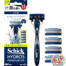 Schick Hydro 5 Premium Mens Razor Combo Holde...