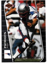 Adam Vinatieri Rookie Card 1999 Collector's Edge #T80 RC Patriots Hall of Fame. rookie card picture