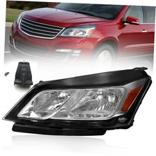 Halogen Headlights Assembly Fits for 2013 2014 2015 2016 2017 Left Driver Side