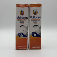 Voltaren Diclofenac Sodium Topical Arthritis Pain Relief Gel Tube - 5.3 oz X 2