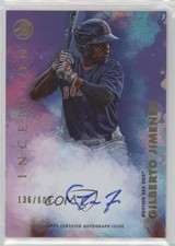 2021 Bowman Inception Inception Auto 136/600 Gilberto Jimenez #PA-GJ Auto e6e