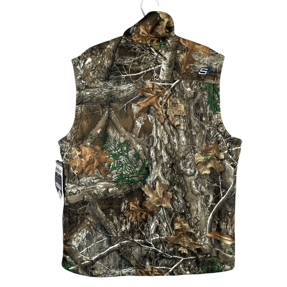 NEW Blocker Outdoors Shield Series Wooltex Camo Hunting Vest Mens XL Realtree - Image 3 of 4