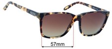SFx Replacement Sunglass Lenses fits Ralph Lauren RA 5141 - 57mm Wide