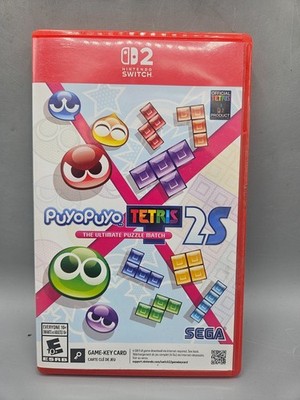 Puyo Puyo Tetris 2S for Nintendo Switch 2 In Original Package Used Great Shape