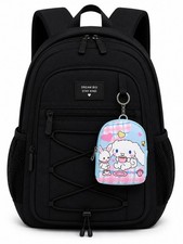 Cinnamoroll Mini Backpack Keychain Bag Charm Coin Purse Earbuds Zipper Gift