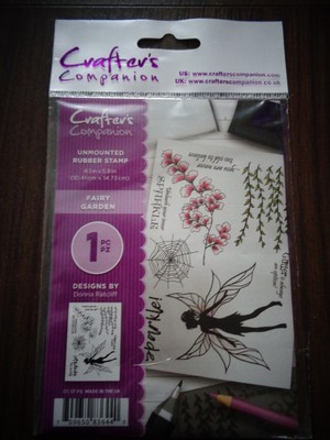 Crafters Companion unmontierter Stempel Hobbyauflösung Jittenmeier