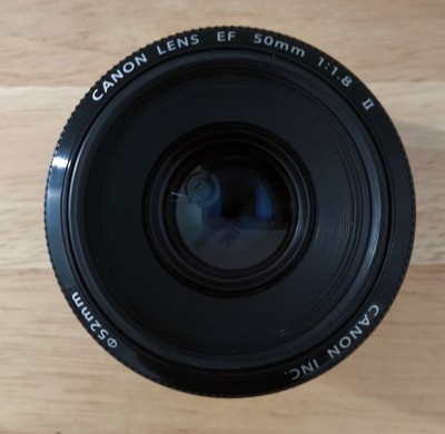 Canon EF 50mm f/1.8 II Lens
