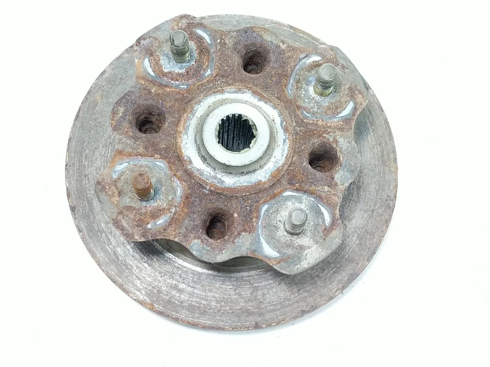 02 Suzuki Eiger LTA 400 Wheel Hub with Disc Brake Rotor A - Image 2 of 4