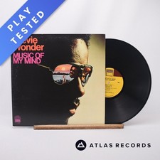 Stevie Wonder Music Of My Mind Reissue Gatefold LP Album Vinyl Record - EX/VG+