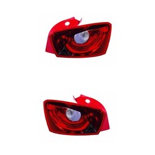 ABAKUS Heckleuchte Rückleuchte links rechts P21W für Seat Ibiza IV 6J5 6P1