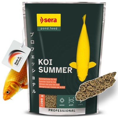 Sera Koi Professional Summer 4.85lb | Energizing for Warm Seasons | Optimal G...
