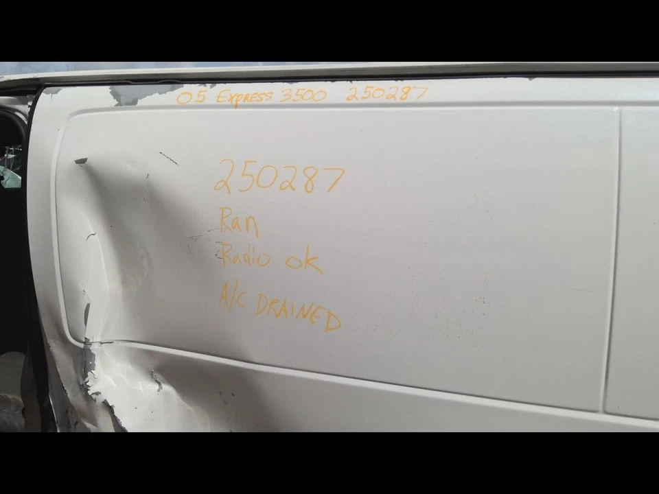 Passenger Front Window Regulator Fits 03-07 EXPRESS 1500 VAN 697055 Foto 2 de 4