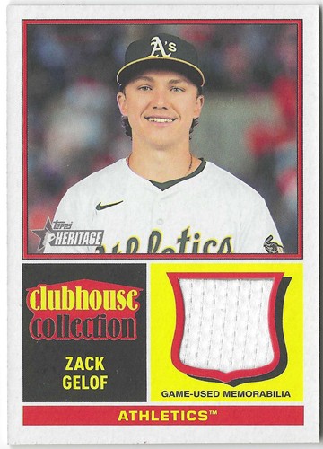 Topps Heritage Clubhouse Collection Memorabilia/Relic Cards - You Pick Upd 2/7 - Afbeelding 84 van 111