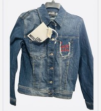 New Moschino Jeans Denim Stretchy Jacket