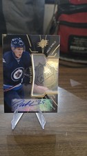 2016-17 SPx Extreme Black Holo Shield Auto Rookies Patrik Laine #EB-LA Rookie RC