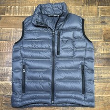 Forloh ThermoNeutral Duck Down Gorpcore Puffer Vest Kids Sz L-12 *Made In *
