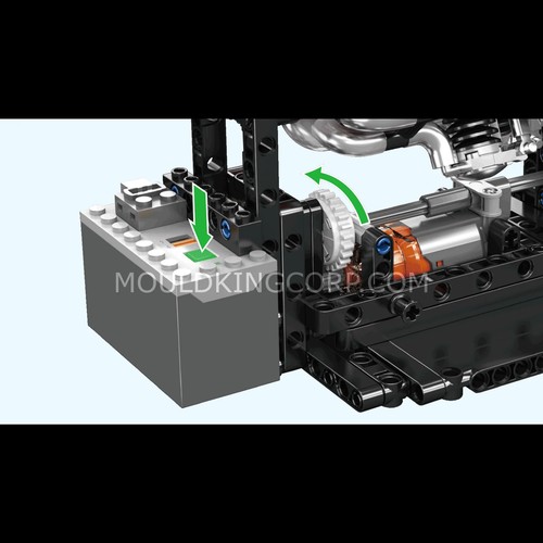 Mould King 10211 Radial Aviation Engine Building Kit | 1,147 Pcs - Picture 3 of 6