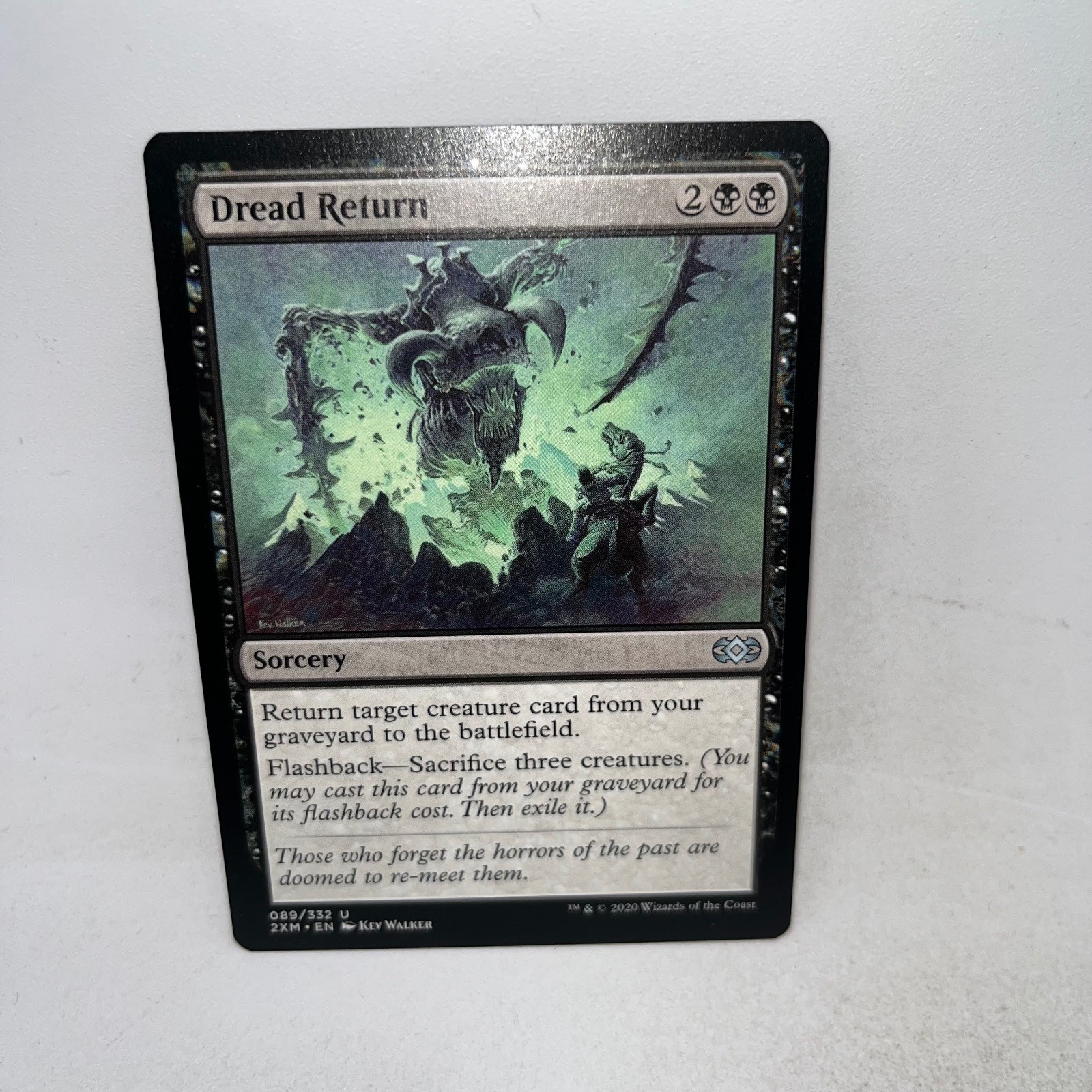Dread Return 89 Uncommon Double Masters Magic: The Gathering Lightly Played