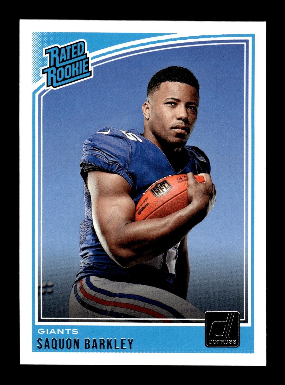 2018 Donruss #306 Saquon Barkley ROOKIE RC