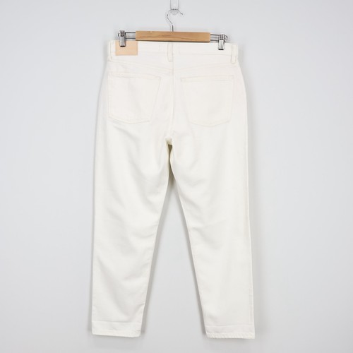 NWOT Everlane The Super Soft Relaxed Straight Leg Summer Jean In Bone Size 29 - Picture 4 of 9