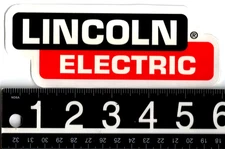 Lincoln Electric Sticker 5.9 in x 2.25 in Multicolor MX ATV Decal