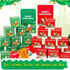 Holiday Themed Surprise Burst Up Box Paper Substance Party Decoration