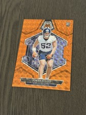 2024 Panini Mosaic Rookies Orange Mosaic Prizm /199 #364 JONAH ELLISS Rookie RC