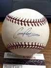 COREY PATTERSON 2 SIGNED AUTOGRAPHED OML BASEBALL! Cubs, Orioles, Blue Jays  JSA