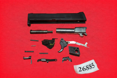 Smith & Wesson M&P40 Shield .40 S&W 3.1in Black Slide + Lower Parts Kit USED