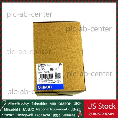One OMRON NX102-9020 CPU Unit New In Box Fast Shipping