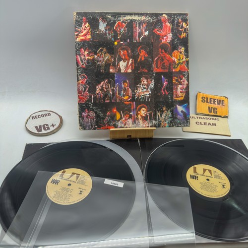 War- War Live VG+/VG Ultrasonic Clean 1973 All Disc Press, - Picture 2 of 4