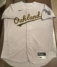 Rare Team Issued Oakland A’s Athletics Nike Authentic On-Field Jersey 50/XL+