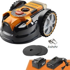 Lawnmaster OcuMow16 Rasenroboter, Hindernisvermeidung, leise, bis 200m&sup2;,kabellos