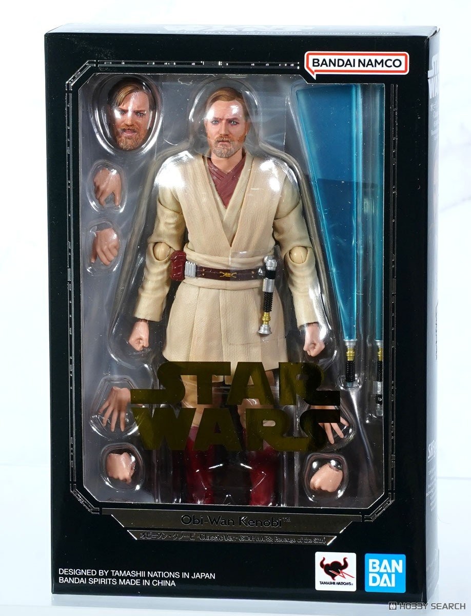 In-Stock Bandai S.H.Figuarts Obi-Wan Kenobi Classic STAR WARS: Revenge Sith