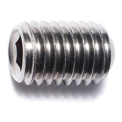 1/2''-13 x 3/4'' 18-8 Stainless Hex Socket Headless Set Screws (5 pcs.)