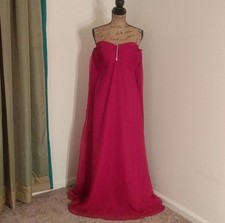 NWT Expressions by Forever Yours Women's Off shoulder Formal Gown Size 12 Red