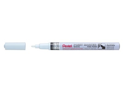 Pentel Lackmarker PAINT MARKER MSP10, weiß 2 bis 48 Stk Spare bis 65%