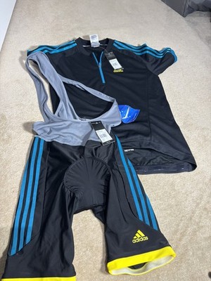 Adidas Response Radsport Trägerhose & Trikot Herren Größe Small Neu mit Etikett 