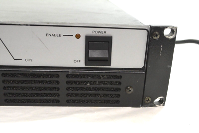 Crown Micro Tech 600 Two Channel Power Amplifier Pro-Audio Rack