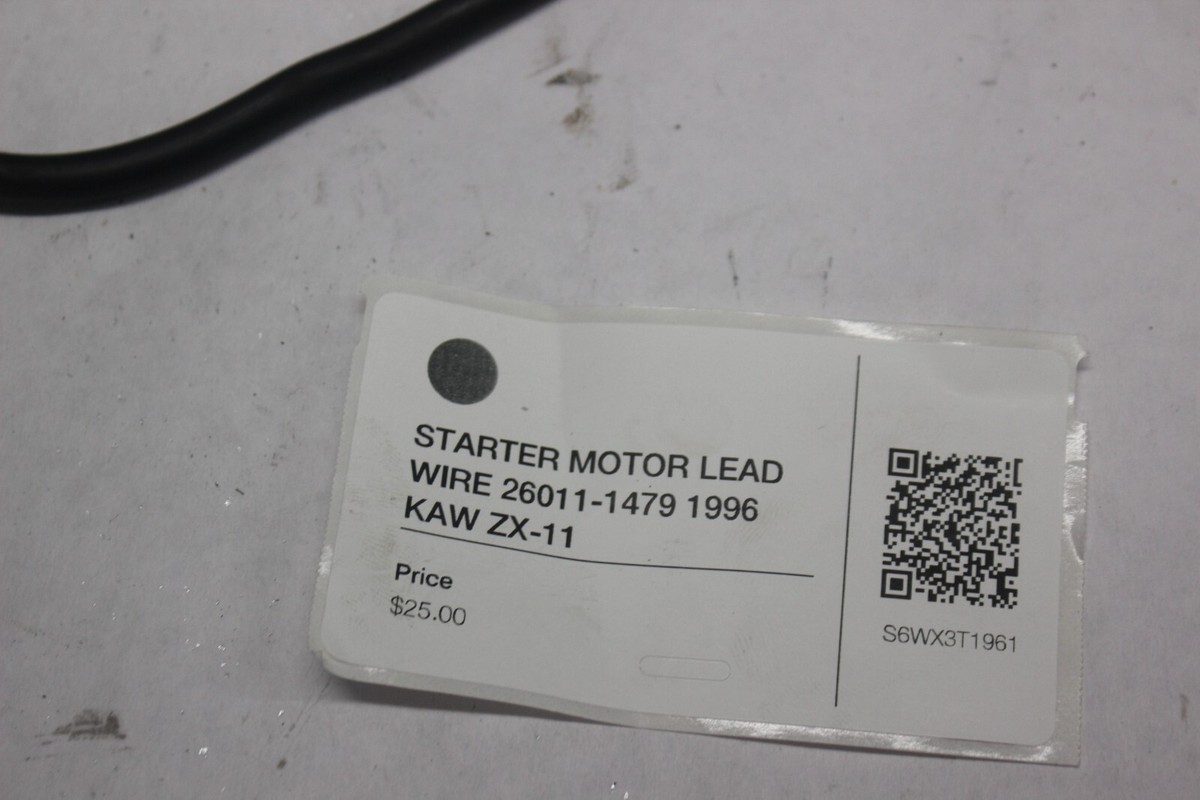 STARTER MOTOR LEAD WIRE 26011-1479 1996 KAW ZX-11 | eBay
