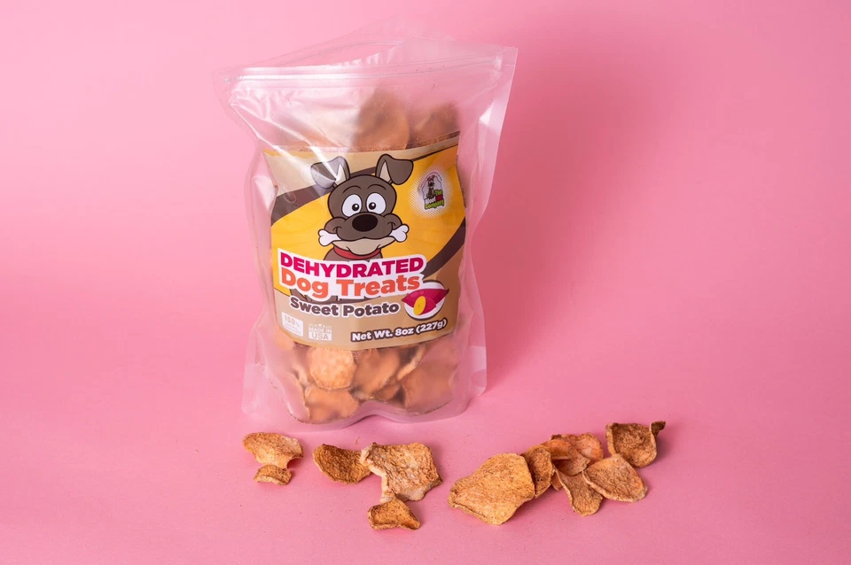 Golosinas deshidratadas de batata para perros Foto 2 de 3