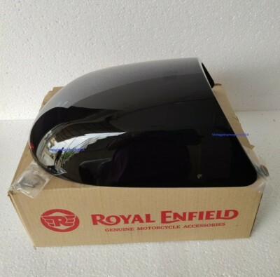 Königs Enfield Touring Doppelt Sitz Kapuze Schwarz Magic Für Continental GT 650