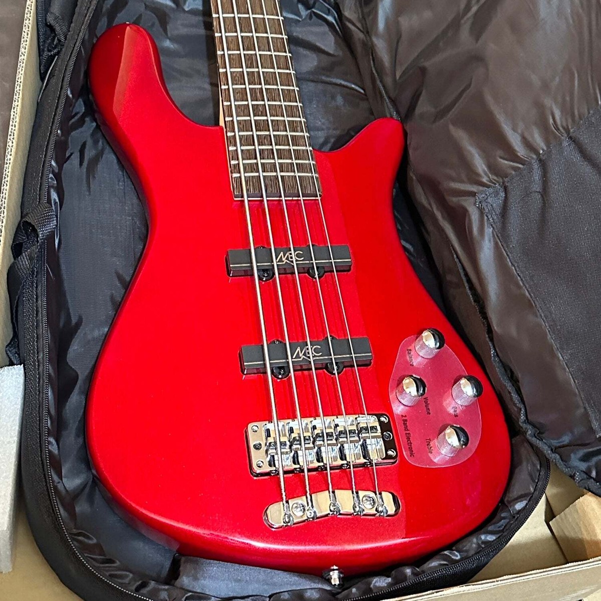 Warwick RockBass Streamer LX 5 String Electric Bass - Red | eBay